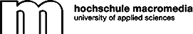 Hochschule Macromedia Logo
